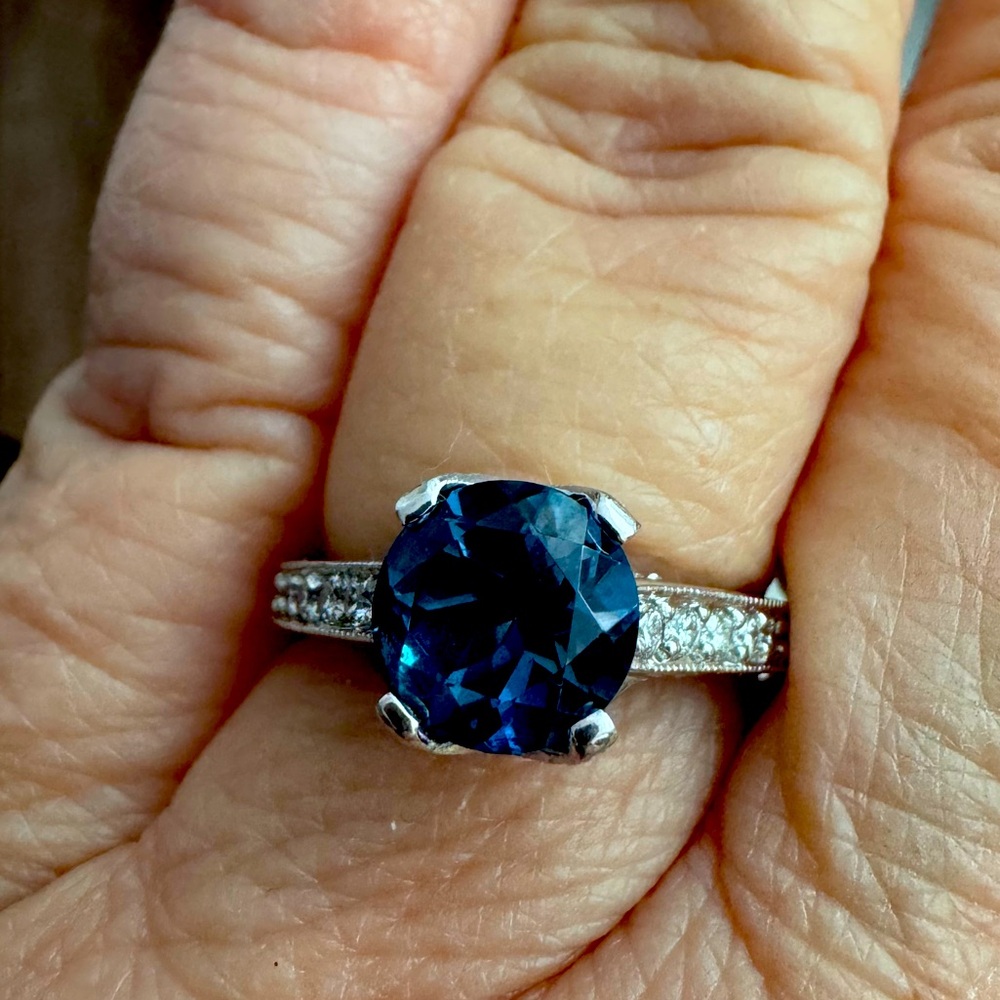 Elegant London Blue Topaz